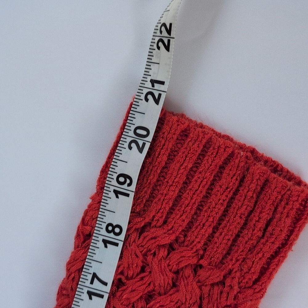 Ruby Rd. Women's Orange Knit Sweater - Picture 8 of 8